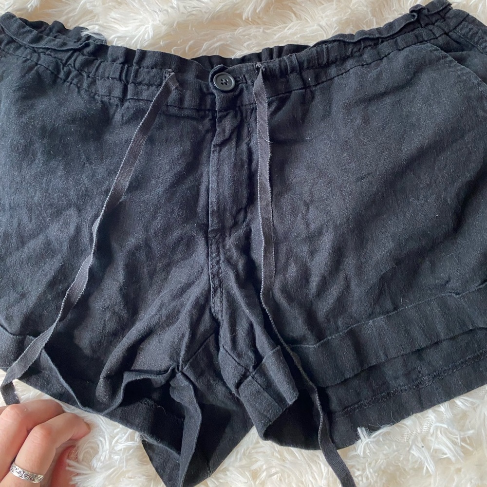 Black old navy shorts
